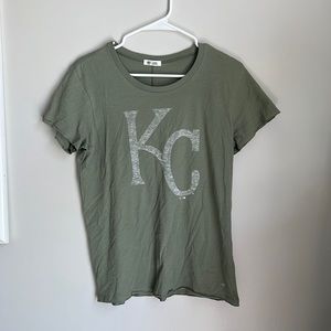 Brand New KC shirt in Army Green